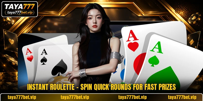 Instant Roulette - Spin Quick Rounds For Fast Prizes