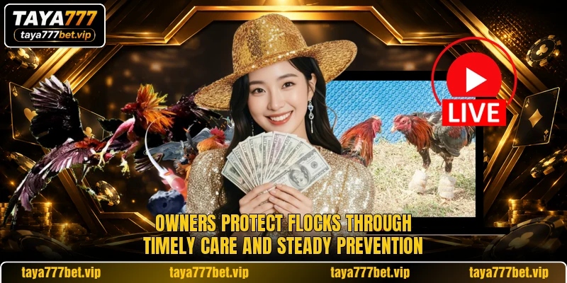 Owners protect flocks through timely care and steady prevention Owners protect flocks through timely care and steady prevention