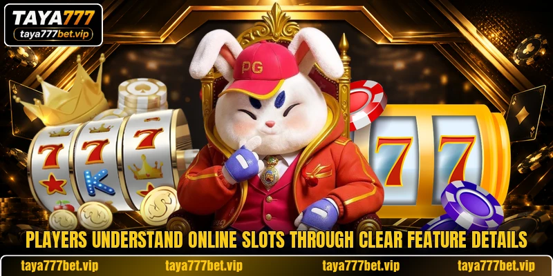 Players understand online slots through clear feature details