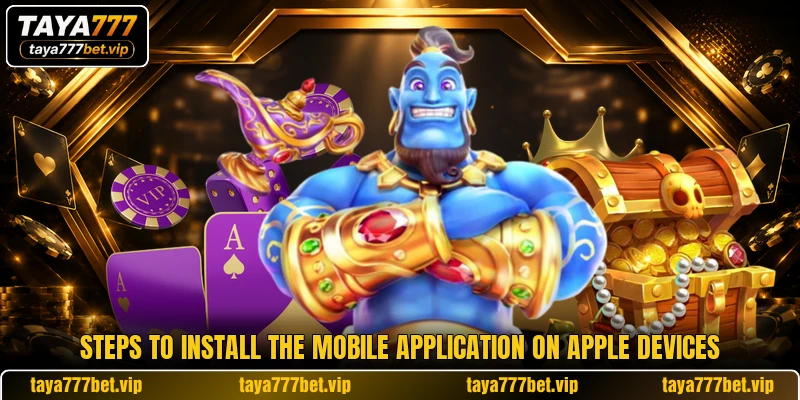 Steps to install the mobile application on Apple devices